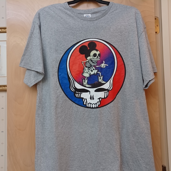 Grateful Dead Mickey Skelton Tee Shirt XL Vintage - Picture 3 of 5